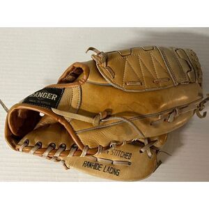 Ranger Softball Baseball T376 Glove Cowhide‎ w/Rawhide Lacings Right Hand